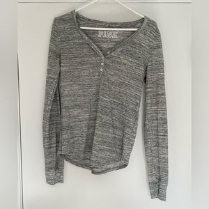PINK long sleeve lounge shirt